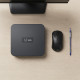 UVI Mini PC R758 compact desktop PC with AMD Ryzen 7 5800U, black casing, small form factor design