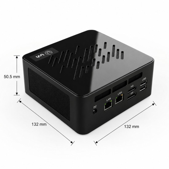 UVI MINI PC AI7PRO - AMD Ryzen AI 7 Pro 360 - 64GB RAM + 1TB SSD, OS