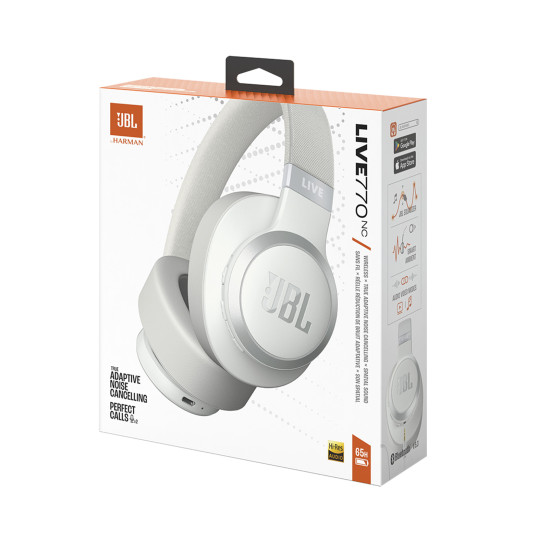 JBL LIVE 770NC White Headphones 