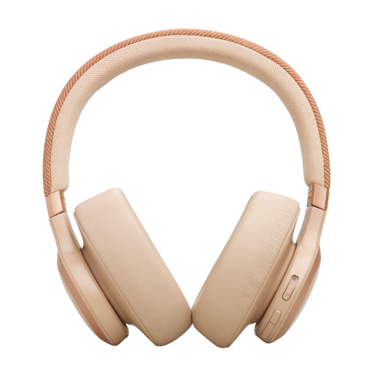JBL LIVE 770NC Golden Headphones 