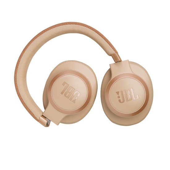 JBL LIVE 770NC Golden Headphones 