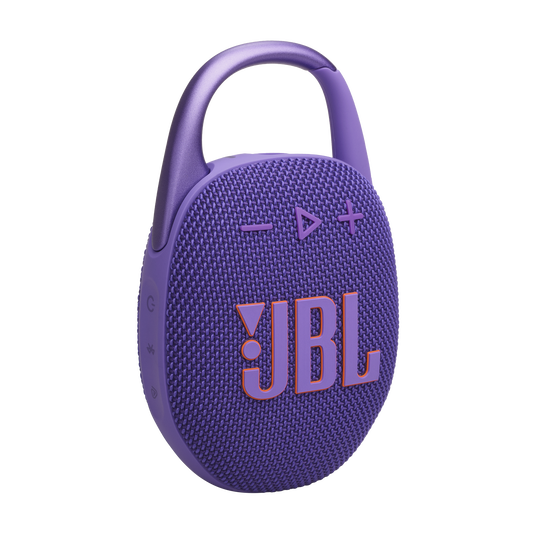 JBL Clip 5 – Prijenosni Bluetooth zvučnik (ljubičasta)