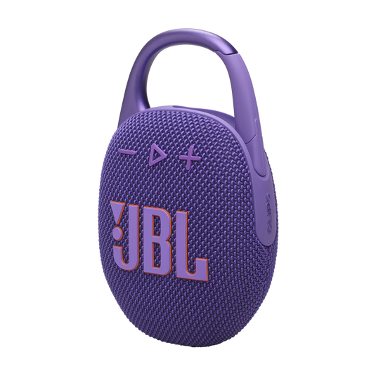 JBL Clip 5 – Prijenosni Bluetooth zvučnik (ljubičasta)