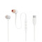 JBL Tune 310C USB-C bele slušalke