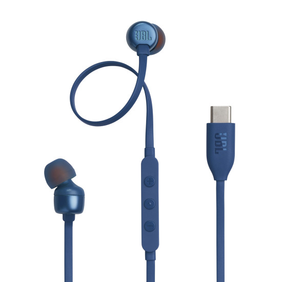JBL Tune 310C USB-C Blue Headphones 