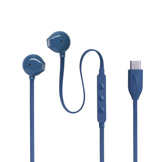 JBL Tune 305C USB-C Blue Headphones 