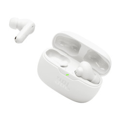 JBL Vibe Beam 2 – bele brezžične slušalke