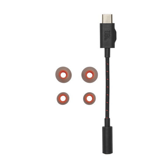 JBL QUANTUM 50, USB-C Black Headphones 