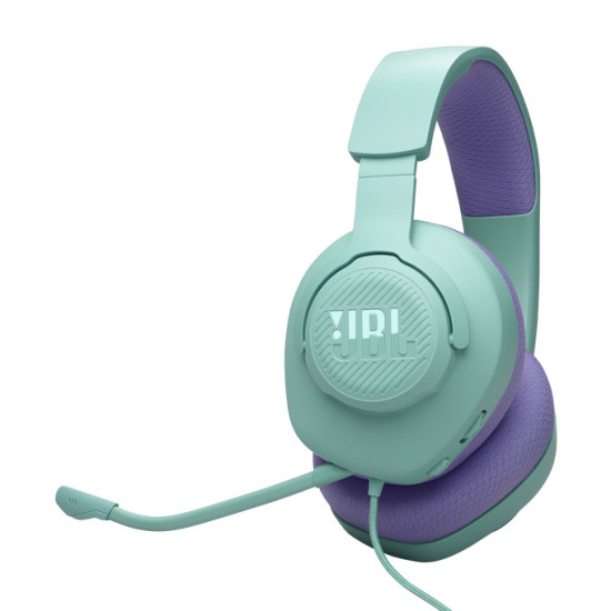 JBL Quantum 100M2 Aqua Teal Headphones 
