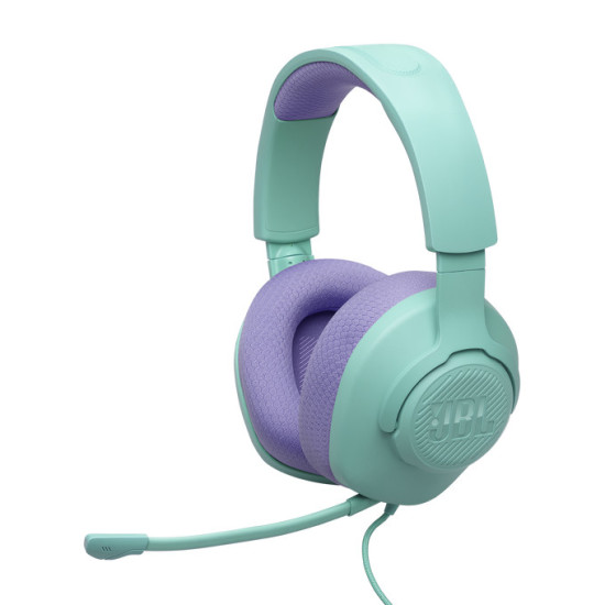 JBL Quantum 100M2 Aqua Teal Headphones 