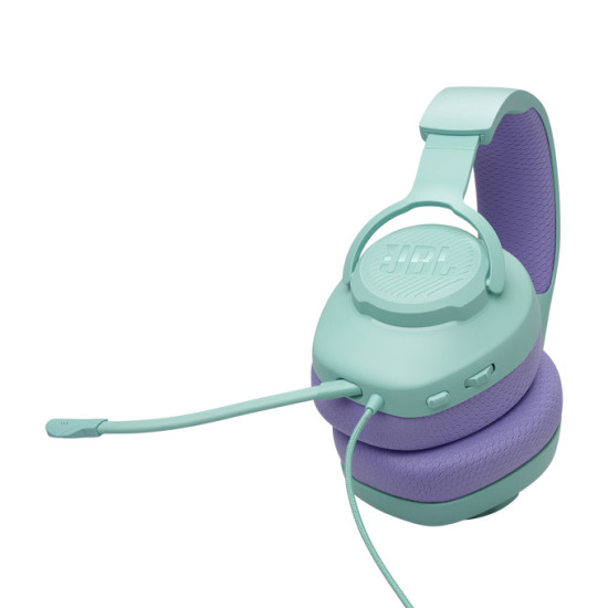 JBL Quantum 100M2 Aqua Teal Headphones 