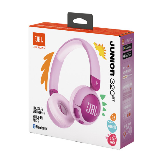 JBL JR 320 BT PURPLE Headphones 