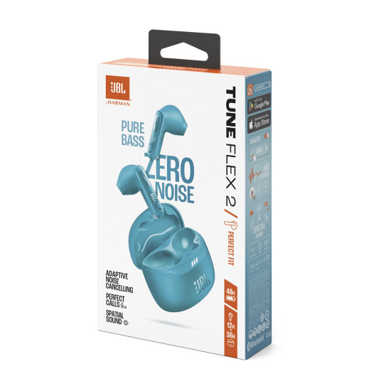 JBL Tune Flex 2 Blue Earbuds