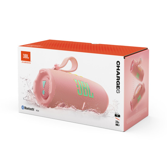 JBL CHARGE 6 Pink Speaker 