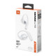 JBL Sense Lite True Wireless bijele bežične slušalice s ušnom kukicom od silikona, prikaz slušalica i kutije