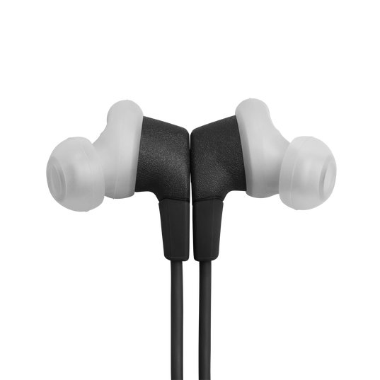 JBL Endurance Run 3C USB-C žične in-ear sportske slušalice u crno-sivoj boji s FlipHook dizajnom i kabelskim kontrolerom