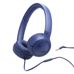 JBL Tune 530 Wired On‑ear Headphones – Blue