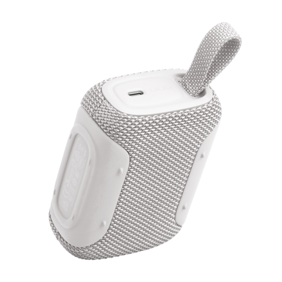 JBL Go 5 Portable Bluetooth Speaker, White