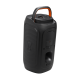 JBL PartyBox 130 Black portable party speaker with dynamic LED light show panels on a black body