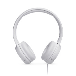 JBL Tune 500 White Wired Headphones