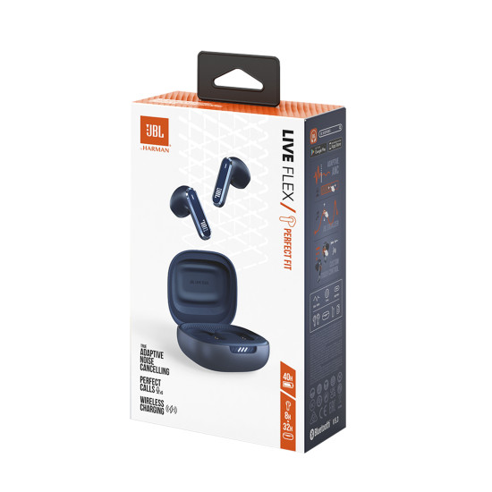 JBL LIVE FLEX TWS Blue Headphones 