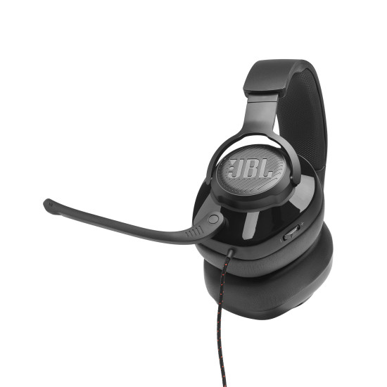 JBL Quantum 200 – Black Wired Headphones 