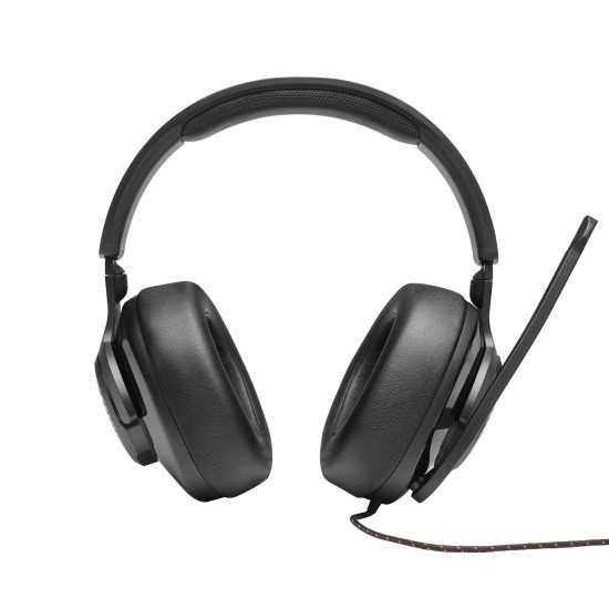 JBL Quantum 200 – Black Wired Headphones 