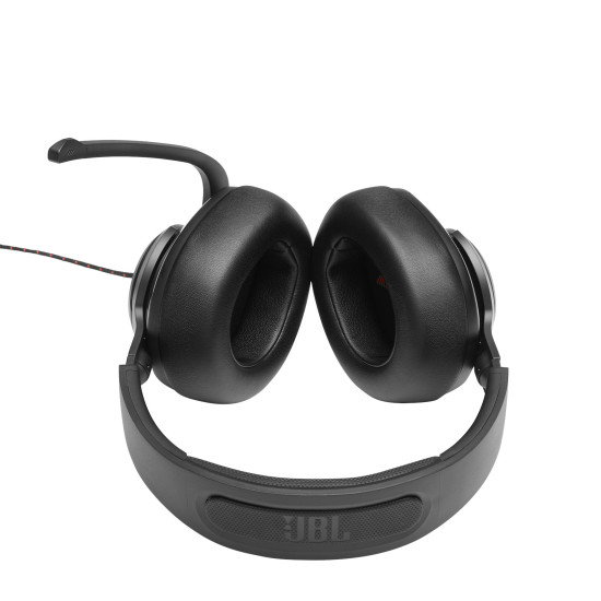 JBL Quantum 200 – Black Wired Headphones 