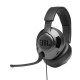 JBL Quantum 200 – Black Wired Headphones 