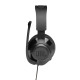 JBL Quantum 200 – Black Wired Headphones 