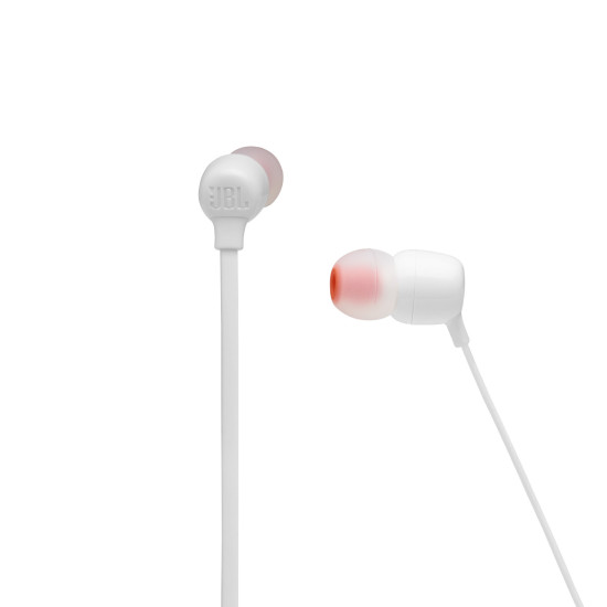 JBL Tune 125 BT Wireless Earbuds - White 