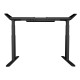 UVI Desk electrical lifting base (sit/stand) desk black 