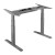 UVI DESK Electric Sit-Stand Desk Frame Gray