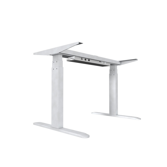 UVI Desk electrical lifting frame (sit/stand) desk white 