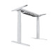 UVI Desk electrical lifting frame (sit/stand) desk white 