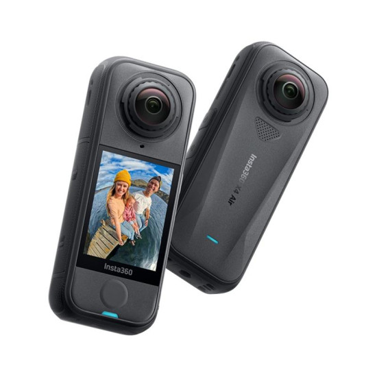 Insta360 X4 Air 360° akcijska kamera 8K Insta360 X4 Air akcijska kamera – standardni paket, lagana kamera težine 165 g s dvostrukim objektivima za 360-stupanjsko snimanje