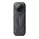 Insta360 X5 Action Camera Essentials Bundle Insta360 X5 action camera essentials bundle showing dual-lens 360-degree body with compact form factor