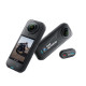 Insta360 X5 BMW Motorrad Edition kamera Insta360 akcijska kamera X5 BMW Motorrad Edition u crno-plavom dizajnu s mini daljinskim upravljačem i ultra baterijom