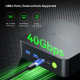 GMKtec K17 Mini PC with Intel Core Ultra 5 226V processor, compact black chassis, front and rear port view
