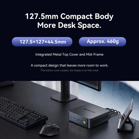 Mini PC GMKtec K17 Plus Intel Core Ultra 7 258V 32GB RAM + 1TB SSD WIN 11 Pro