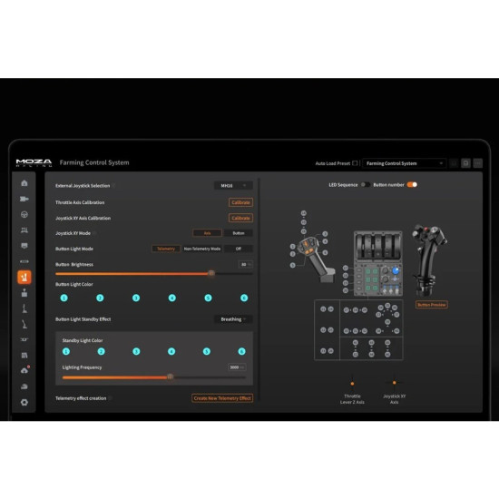 MOZA FCS RS104 Farming Control System