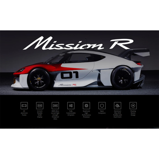 MOZA Porsche Mission R RS097 Simracing Steering Wheel