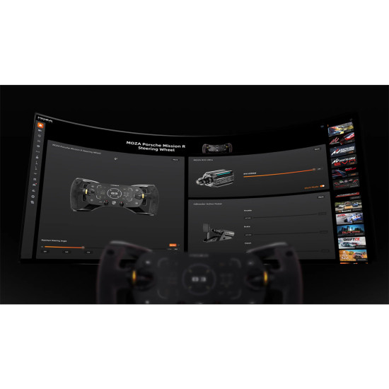 MOZA Porsche Mission R RS097 Simracing Steering Wheel