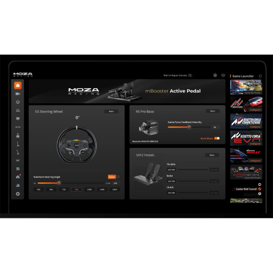 MOZA R5 Pro RS105 dirkalni komplet