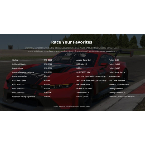 MOZA R5 Pro RS105 dirkalni komplet