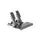 MOZA Racing RS098 SRP2 Pedal Set MOZA Racing RS098 SRP2 Pedal Set, CNC-machined aerospace-grade aluminium construction with load cell brake pedal, three-pedal layout